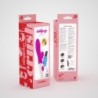 Vibrator With Clitoral Stimulator Lollipop And Water-Based Lube Included Crushious