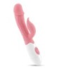 Vibrator With Pink Mochi Clitoral Stimulator And Water-Based Lubricant Included Crushious