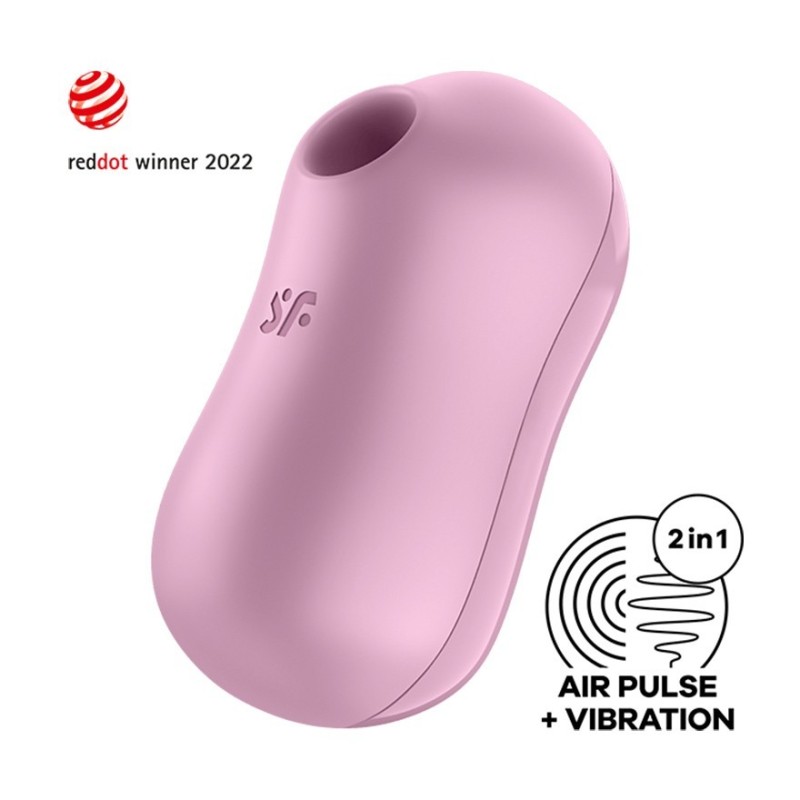 Δονητής Cotton Candy Satisfyer Λιλά Δονητής Cotton Candy Satisfyer Λιλά