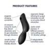Вибратор Curvy Trinity 2 Satisfyer Черен