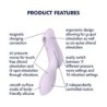 Vibratorius Curvy Trinity 2 Satisfyer Violetinė
