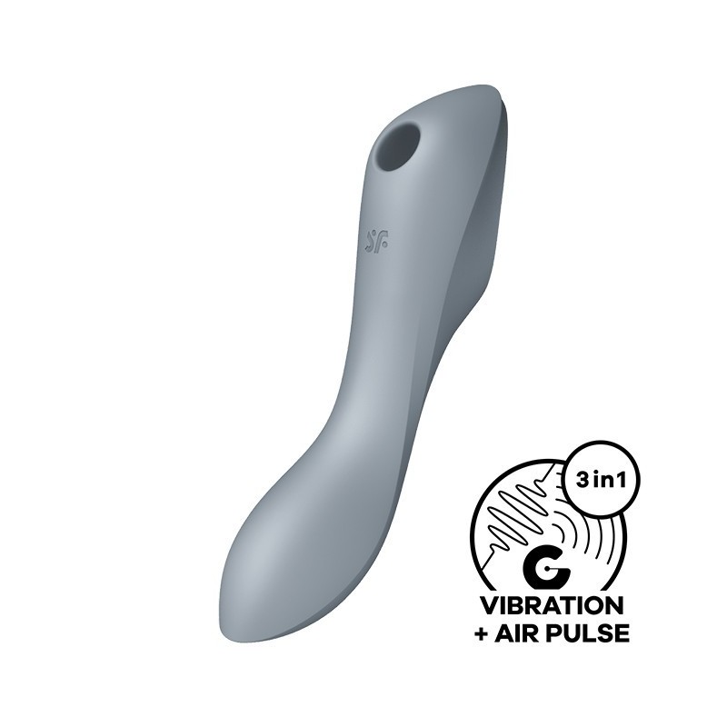 Curvy Trinity 3 Satisfyer vibrátor, szürke