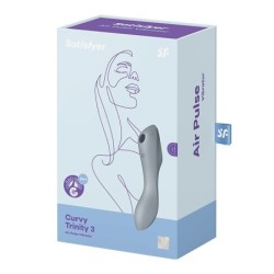 Curvy Trinity 3 Satisfyer vibrátor, szürke