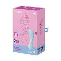 Vibrador Curvy Trinity 5 Satisfyer Azul