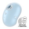 Vibratore Cutie Ghost - Vibratore a Impulsi d'Aria - Blu Satisfyer