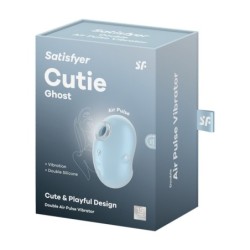 Cutie Ghost Vibrator - Air Pulse Vibrator - Blauer Satisfyer