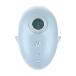 Cutie Ghost Vibrator - Air Pulse Vibrator - Blauer Satisfyer