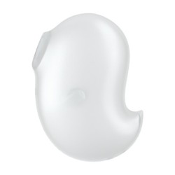 Vibratorius Cutie Ghost - Air Pulse Vibrator - Baltas Satisfyer