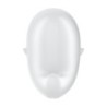 Vibrátor Cutie Ghost - Air Pulse Vibrator - Biely Satisfyer