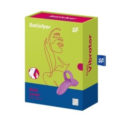 Vibrador de Dedo Bold Lover Satisfyer Roxo