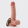 Vibrator od tekućeg silikona Inviktus Vibe 7,5 Crushious Piel