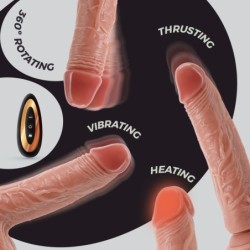 Vibrador De Silicona Liquida Inviktus Vibe 8,5 Crushious Piel