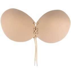 Soutien-gorge Adhésif Entrelacé Beige Bonnet C