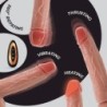 Vibrator od tekućeg silikona Inviktus Vibe 9 Crushious Piel
