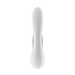 Vibrador Double Flex Com App Satisfyer Branco
