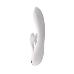 Vibrador Double Flex Com App Satisfyer Branco