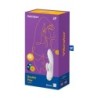 Vibrador Double Flex Com App Satisfyer Branco