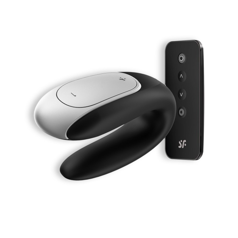 Vibrador Double Fun Com App Satisfyer Preto