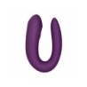 Vibrador Double Joy Com App Satisfyer Roxo