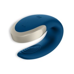 Vibraator Double Love App-iga Satisfyer Sinine