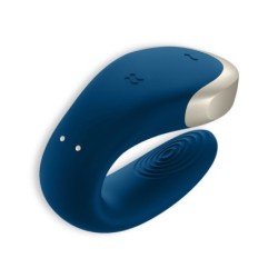 Vibrador Double Love Con App Satisfyer Azul