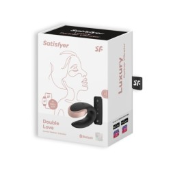 Vibratorius Double Love Su Programėle Satisfyer Juodas