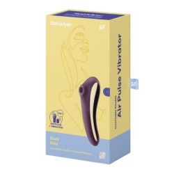 Вибратор Dual Kiss Satisfyer Burdeos