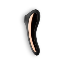 Dvigubas vibratorius Kiss Satisfyer, juodas