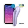 Wibrator Dual Pleasure Z Aplikacją Satisfyer Lila