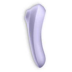 Vibrador Dual Pleasure Com App Satisfyer Lilás