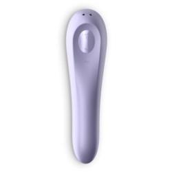 Vibrador Dual Pleasure Com App Satisfyer Lilás