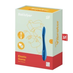 Vibrátor Elastic Game Satisfyer Modrý
