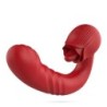 Rosa Vibrator mit Osiria Crushious Impuls