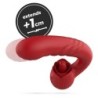 Vibrador Rosa Com Impulso Osiria Crushious