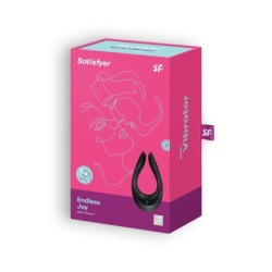 Vibrator Endless Joy Med USB-oplader Sort