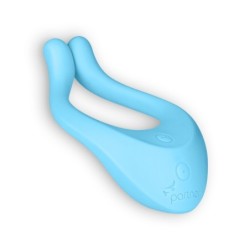 Eindeloze Liefde Vibrator Met Usb-Oplader Blauw