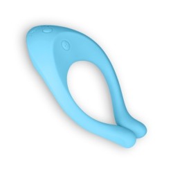 Eindeloze Liefde Vibrator Met Usb-Oplader Blauw