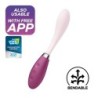 Vibrador Punt G Flex 3 Satisfyer Bordeus