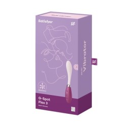 Satisfyer Bordó G-pont Vibrátor Flex 3