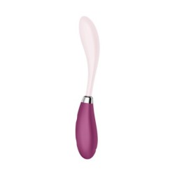 Satisfyer Bordó G-pont Vibrátor Flex 3