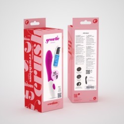 Vibrador Growlie Con Lubricante De Base Agua Incluido Crushious