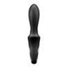 Vibrators Heat Climax + Ar App Satisfyer Melns