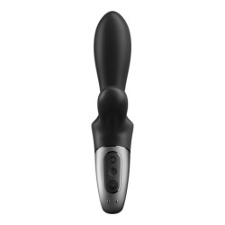 Vibrators Heat Climax + Ar App Satisfyer Melns