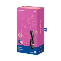 Vibratorius Heat Wave Su Programėle Satisfyer Juodas