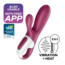Vibrátor Hot Bunny s aplikáciou Satisfyer