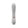 Vibrator Hot Lover z Aplikacijo Satisfyer Srebrn - Šampanjec