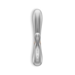 Vibrator Hot Lover Med App Satisfyer Sølv - Champagne