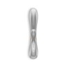 Vibrator Hot Lover z Aplikacijo Satisfyer Srebrn - Šampanjec