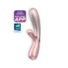 Hot Lover Vibrator mit Satisfyer App Rosa - Dunkelrosa