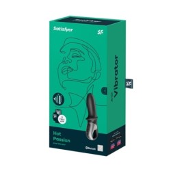 Vibrator Hot Passion Med App Satisfyer Svart